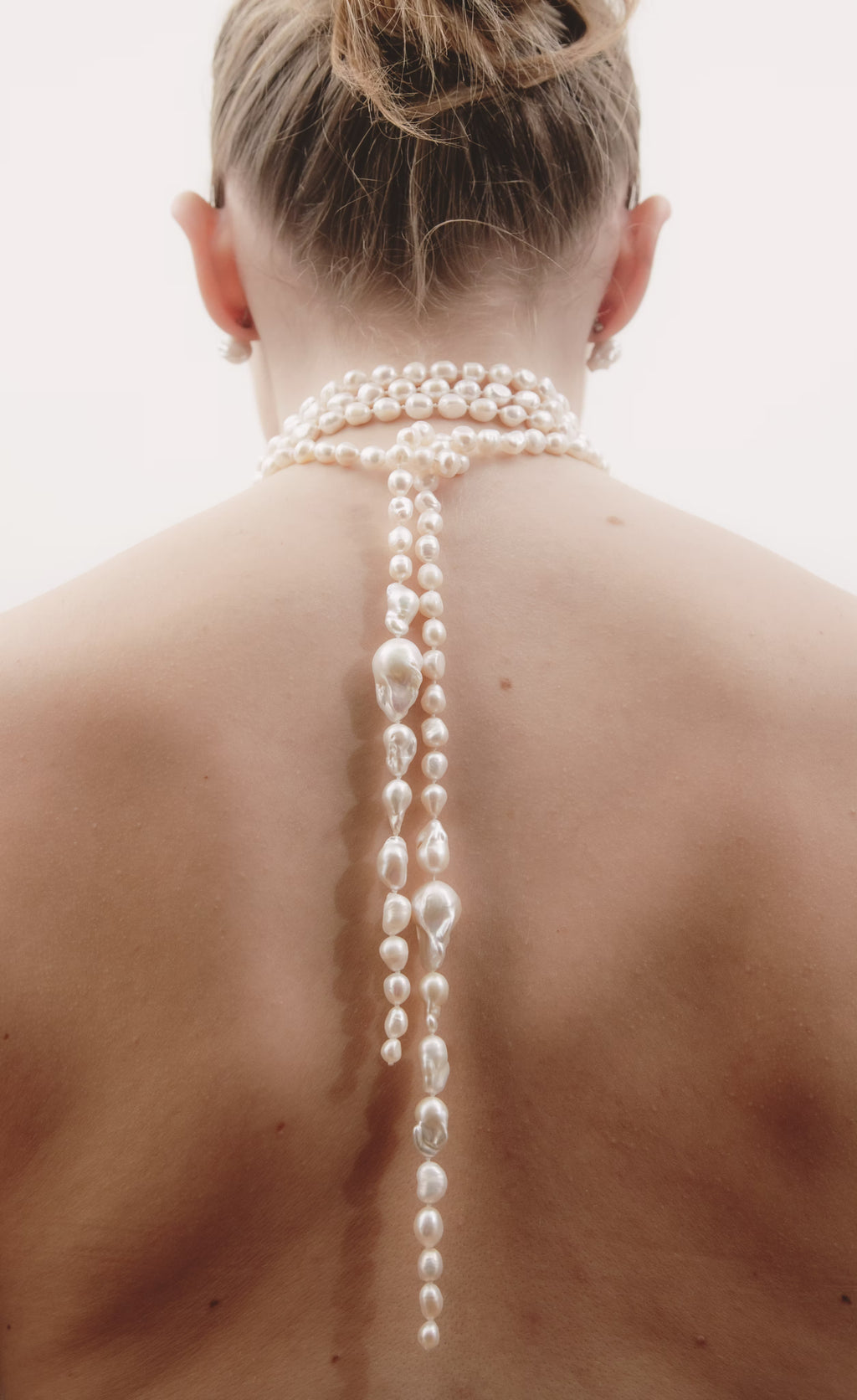 Bellarine | Baroque & Oval Pearl Strand in Cream