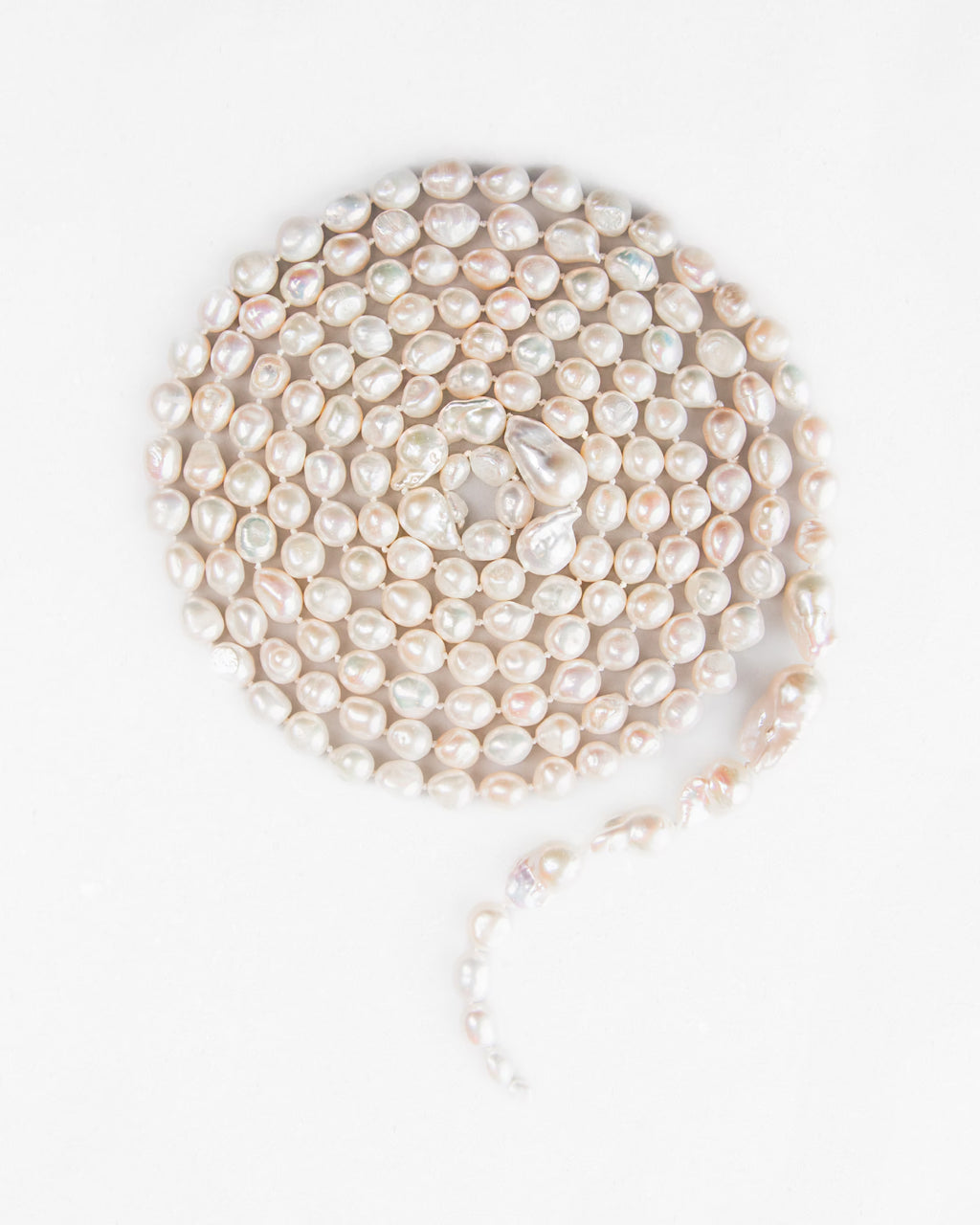 Bellarine | Baroque & Oval Pearl Strand in Cream