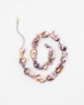 Ondine | Grand Baroque Pearl Necklace in Plum Blush