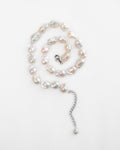Morvenna | Petite Baroque Pearl Necklace in Cream
