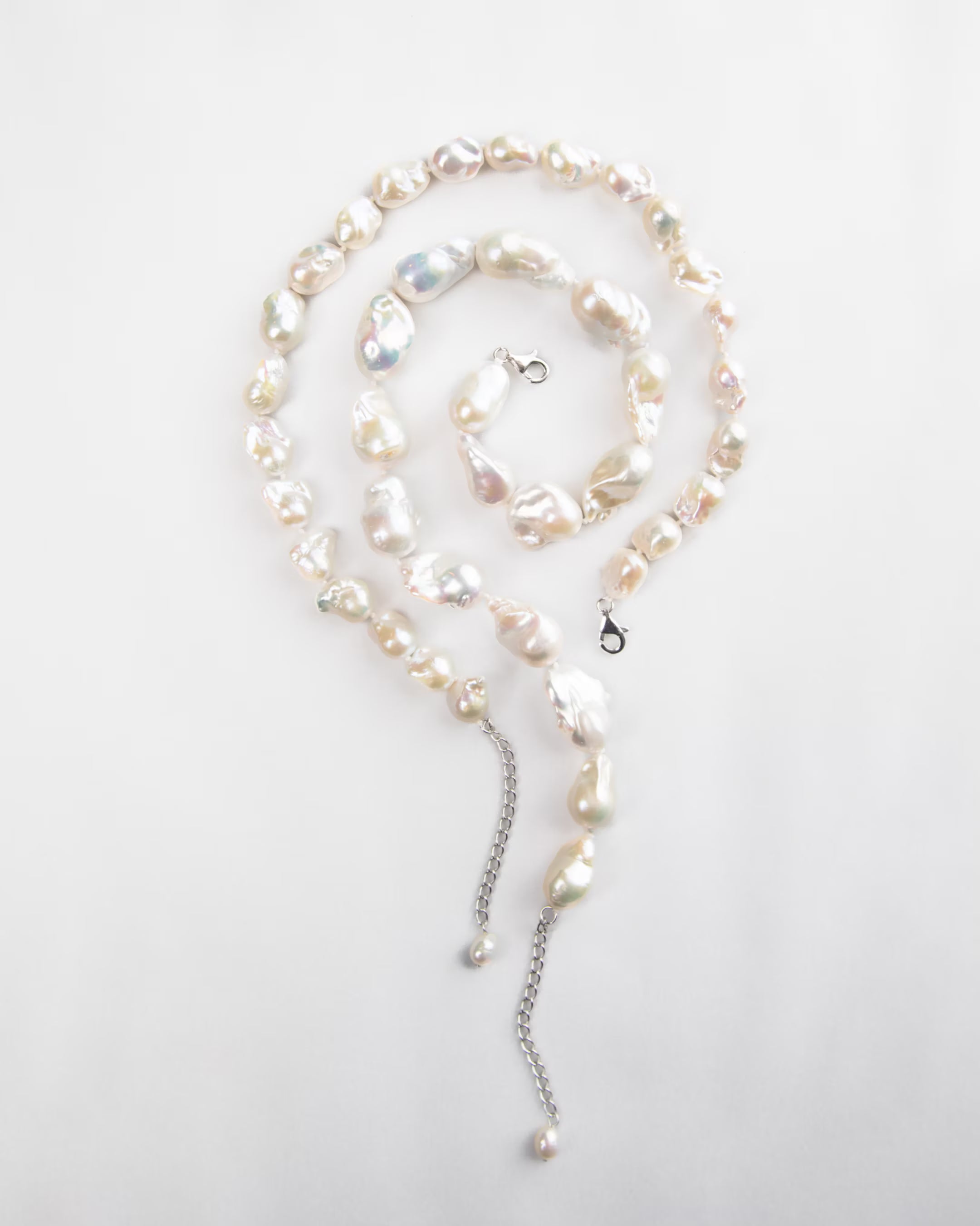 Ondine | Grand Baroque Pearl Necklace in Cream